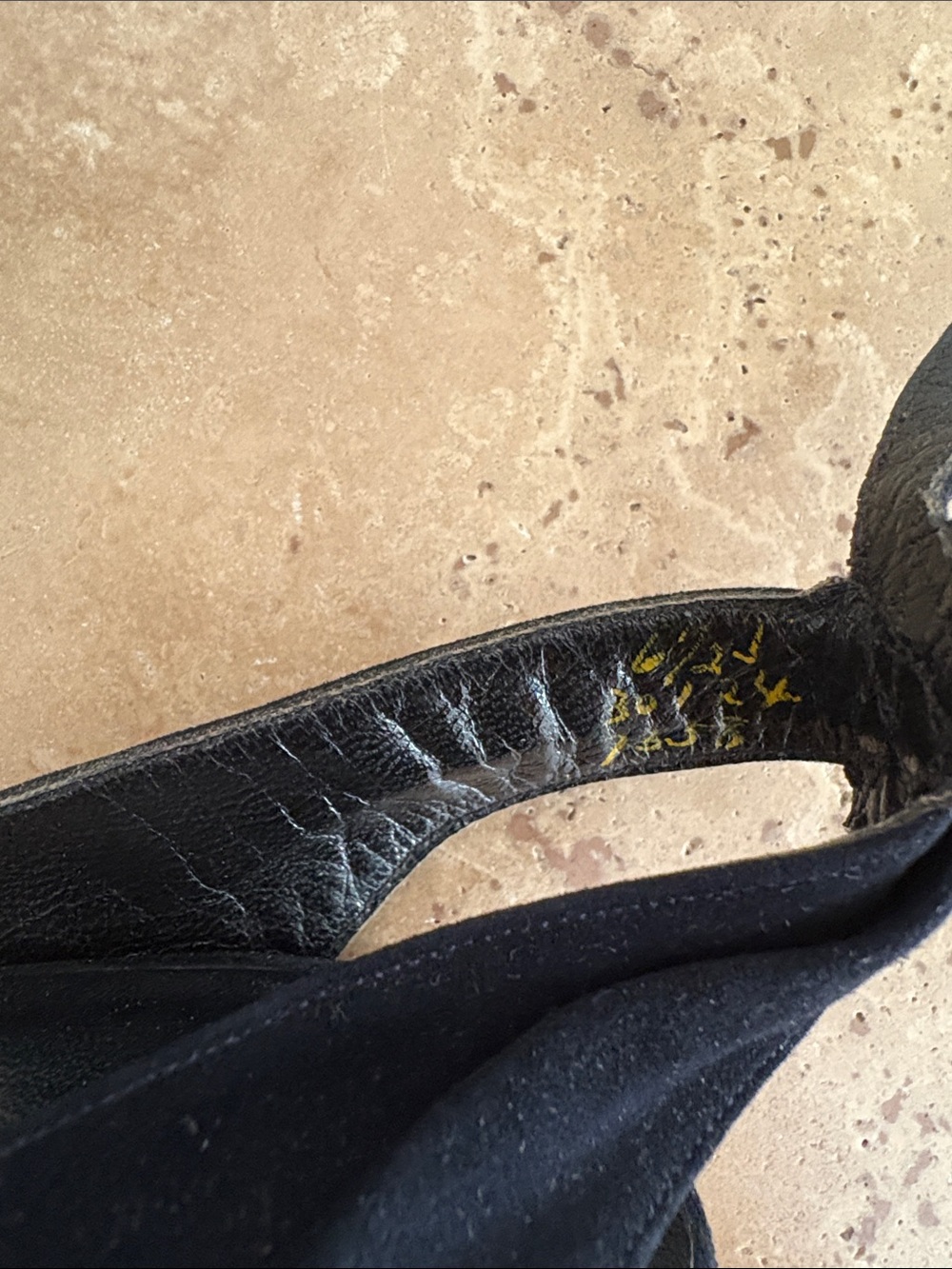 True VTG Women's Black Open-Toe Ankle-Strap Heels, J&J Slater, NY size 7 - Picture 8 of 15